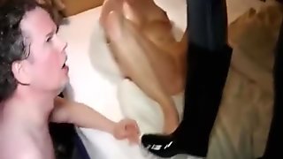 Fisting and boot fucking her wrecked teen pussy
