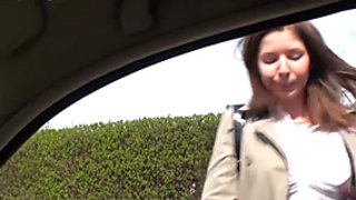 FUN MOVIES Sexy Amateur Teen in the car