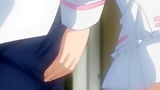 Captive hentai boy gets sucked his dick by nasty anime coed girl